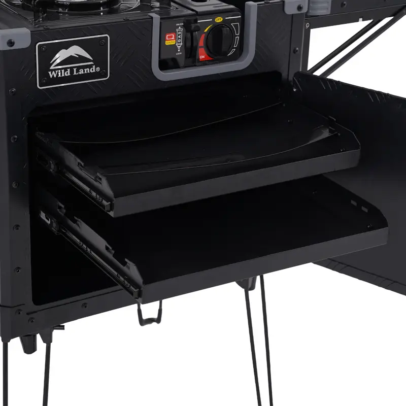 Detalle de compartimientos del Integrated Kitchen Box